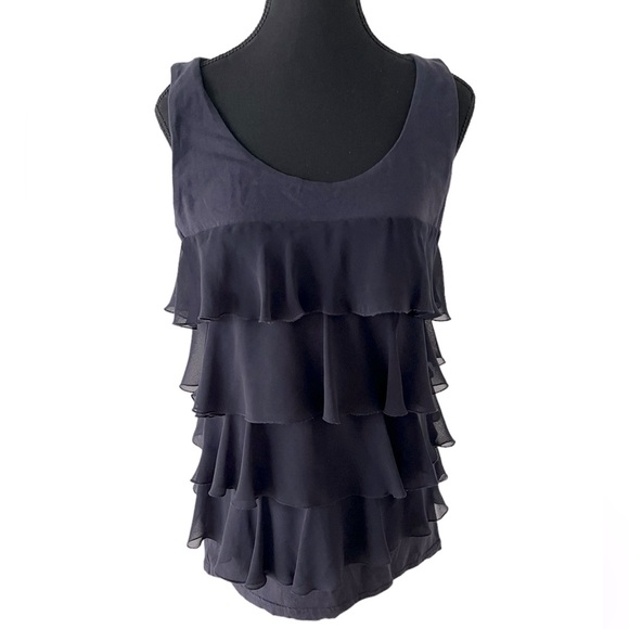 ESPRIT Ruffle Sleeveless Top - Picture 1 of 6